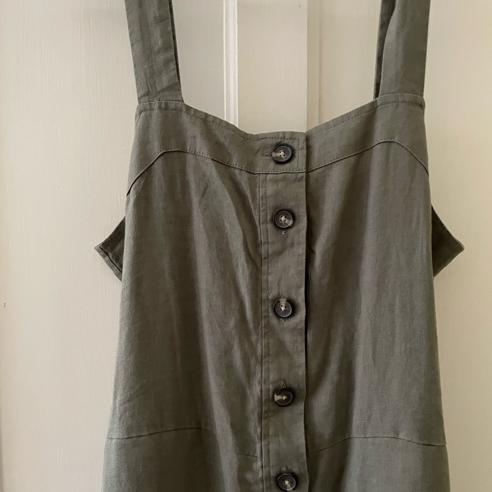 NWT Everlane linen jumpsuit sz 6